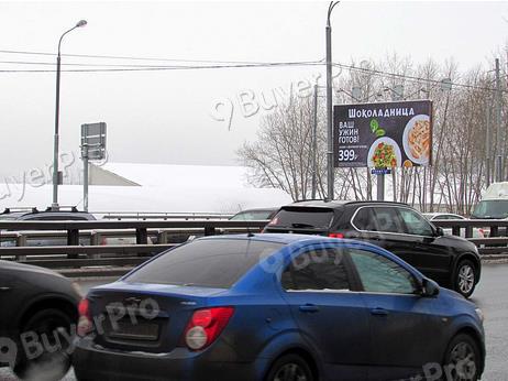 Рекламная конструкция Волоколамское шоссе, до пересечения с улицей Водников (Фото)