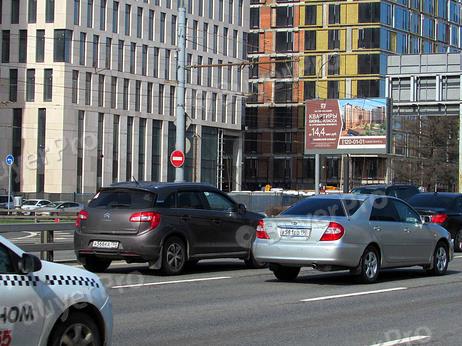 Рекламная конструкция Новая Башиловка улица, до пересечения с Ленинградским проспектом, ТТК (Фото)