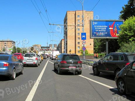 Рекламная конструкция Новая Башиловка улица, дом 10, ТТК (Фото)