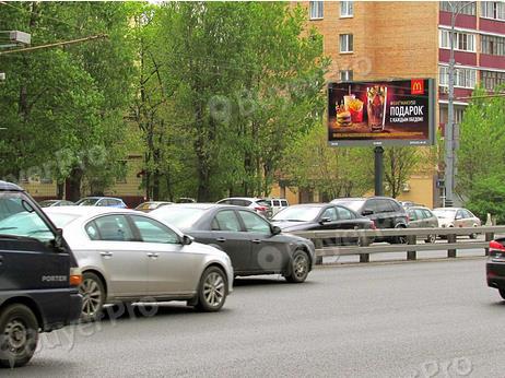 Рекламная конструкция Новая Башиловка улица, дом 10, ТТК (Фото)