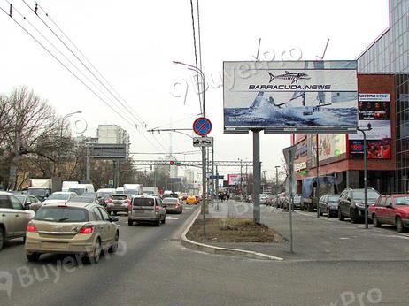 Рекламная конструкция Шереметьевская улица, пересечение с 1-ым проездом Марьиной Рощи (Фото)