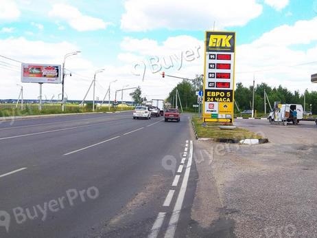 Рекламная конструкция г. Егорьевск, ул. Рязанская, въезд в город справа (300м от автомобильной развязки) (Фото)