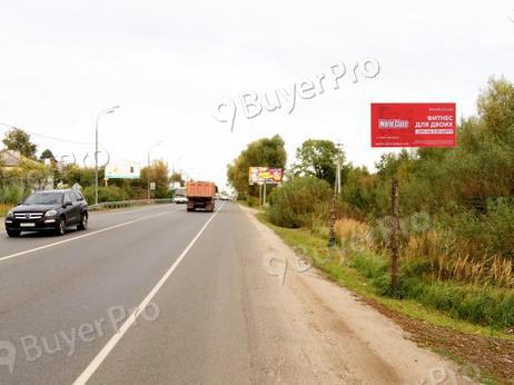 Рекламная конструкция г. Электросталь, Ногинское ш., поворот на ул. Зеленая, напротив (Фото)