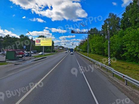 Рекламная конструкция г. Электросталь, Фрязевское шоссе, д. 50А (Фото)