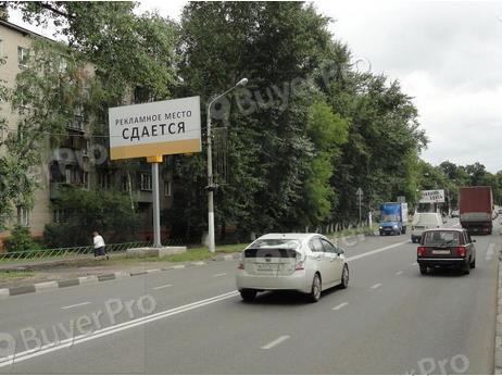 Рекламная конструкция Смирновская ул., н-в д.2Е, справа, г.Люберцы (Фото)