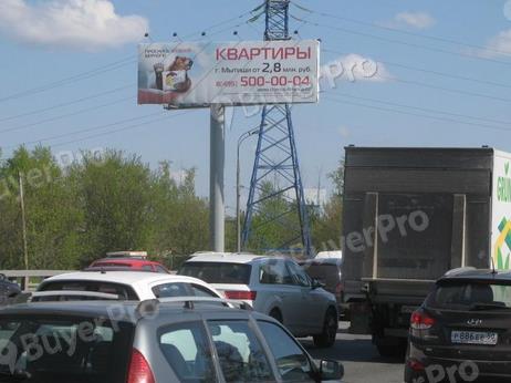 Рекламная конструкция Ярославское ш., 21,96 км (5,36 км от МКАД), слева, г.Мытищи (Фото)
