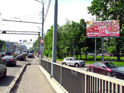 Рекламная конструкция Шереметьевская улица, дом 19, корпус 2 (Фото)