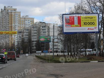 Рекламная конструкция Волоколамское ш., 26.500 км., (9.072 от МКАД) слева (Фото)