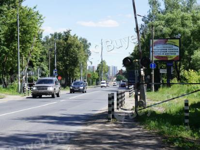 Рекламная конструкция Ильинское ш., 03.550 км., слева (Фото)