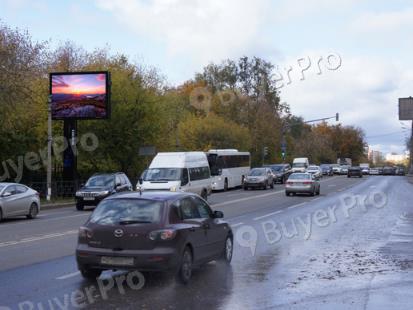Рекламная конструкция Красногорск г., Волоколамское ш., 23.150 км., (5.650 км. от МКАД), слева (Фото)