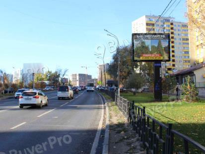 Рекламная конструкция Красногорск г., Волоколамское ш., 25.055 км., (7.555 км. от МКАД), справа (Фото)
