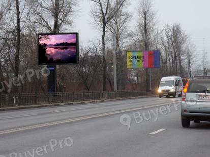Рекламная конструкция Красногорск., Ильинское ш., 00.932 км., слева (Фото)