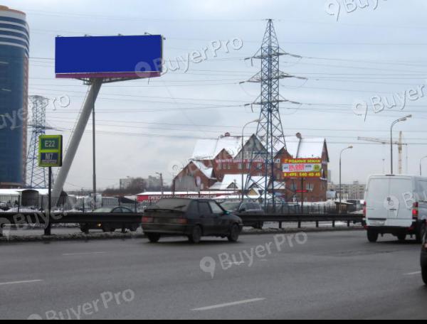 Рекламная конструкция г. Реутов, Автомагистраль Москва-Н.Новгород, 15км 640м от центра Москвы, справа (4х12) (Фото)