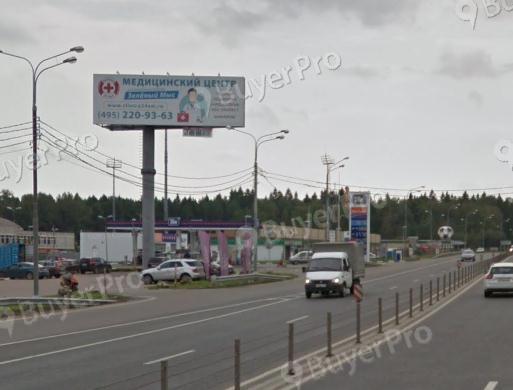 Рекламная конструкция Дмитровское шоссе. 34700 м (16100 м от МКАД), справа (Фото)