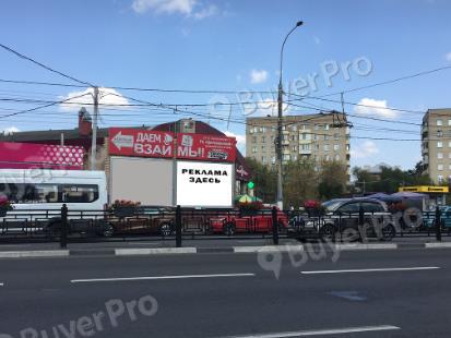 Рекламная конструкция Матросская, 3 (Центральный рынок), справа (Фото)