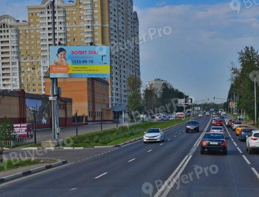 Рекламная конструкция  Волоколамское ш. 25 км + 545 м, слева, (пер. с ул. Вилора Трифонова) (Фото)