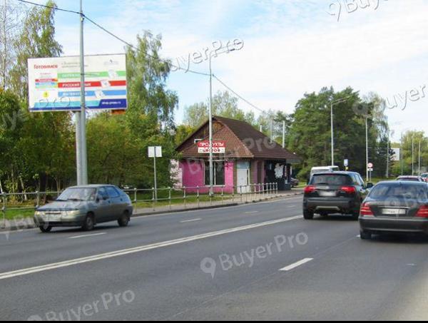 Рекламная конструкция п. Ново-Никольское, Волоколамское ш., 27км + 660м, слева (Фото)