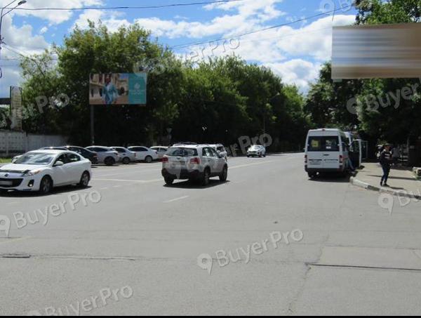Рекламная конструкция г. Ногинск, пересечение ул. Комсомольская и ул. Трудовая, напротив д. 8 (Фото)