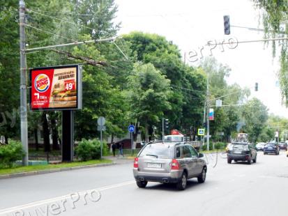 Рекламная конструкция г. Видное, ул. Cоветская, конец д. 54, CB66B2 (Фото)