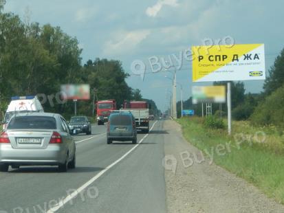 Рекламная конструкция г. Серпухов, Московское шоссе, выезд из г. Серпухов, лево, 561A (Фото)