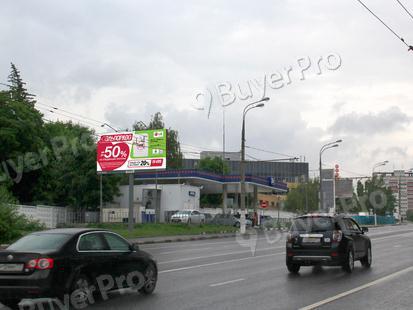 Рекламная конструкция Севастопольский пр-т,  д. 54Г (Фото)