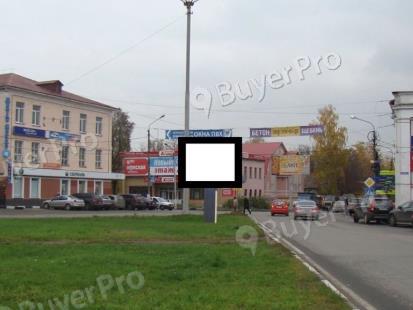 Рекламная конструкция г. Ногинск, пл. Ленина, д. 3 (Фото)