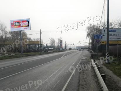 Рекламная конструкция г. Электросталь, Фрязевское шоссе, д. 1 (Фото)