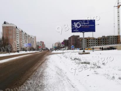 Рекламная конструкция г. Электросталь, проспект Ленина, д.10 (поз. 2) (Фото)