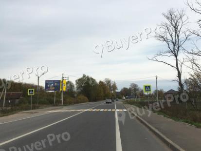 Рекламная конструкция Волоколамское шоссе, Истринский район, д. Дуплево, участок №17 (Фото)