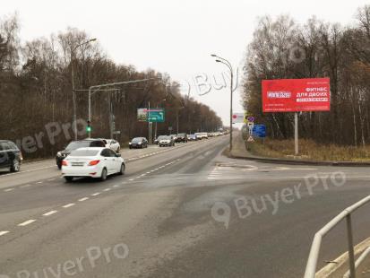 Рекламная конструкция Пятницкое ш., 56км + 100м, слева при движении в Москву (Фото)