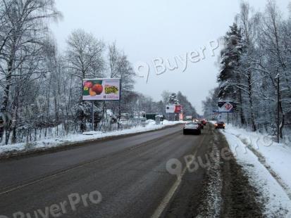 Рекламная конструкция Пятницкое ш., 52км + 500м, слева при движении в Москву (Фото)