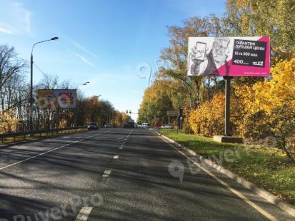Рекламная конструкция Ильинское ш., 13км + 770м, справа (Фото)