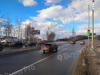 Рекламная конструкция Старокаширское шоссе, 800м после съезда с трассы в аэропорт Домодедово (Центр оптовой торговли METRO) (Фото)