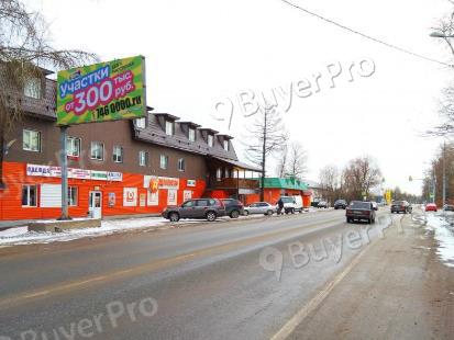 Рекламная конструкция пос. Румянцево, д. 38Б, Волоколамское шоссе, при движении в область, справа (Фото)