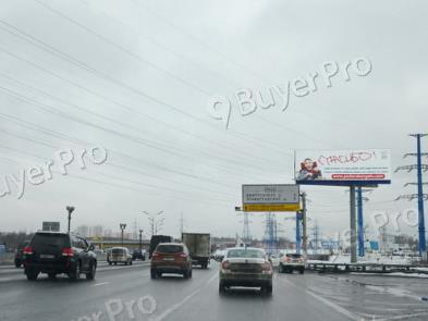 Рекламная конструкция МКАД, внешняя, 84,15 км, Х с Алтуфьевским ш., Ашан, Леруа Мерлен (Фото)