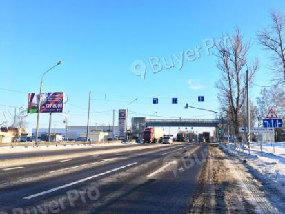 Рекламная конструкция г. Клин, Ленинградское шоссе, 91км + 400м, справа (Фото)
