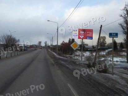 Рекламная конструкция г. Клин, Ленинградское шоссе, 94км + 050м, справа (Фото)