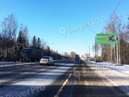 Рекламная конструкция г. Клин, Ленинградское шоссе, 103км + 200м, справа (Фото)
