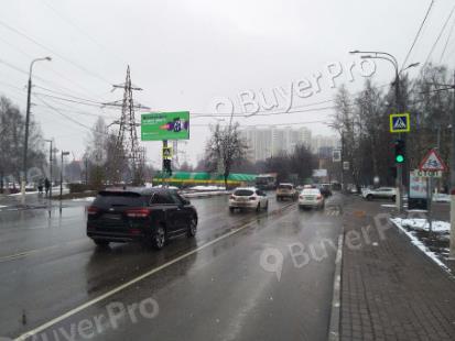 Рекламная конструкция Химки, ул. 9 Мая, пересечение с ул. Лавочкина (Фото)