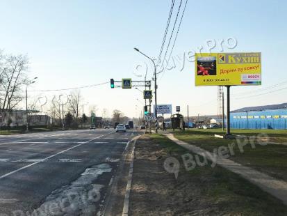 Рекламная конструкция г. Клин, Ленинградское шоссе, 89км + 200м, справа (Фото)