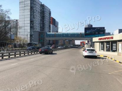 Рекламная конструкция Химки, ул. 9 Мая, напротив дома 18 (въезд в КИА Шереметьево) (Фото)