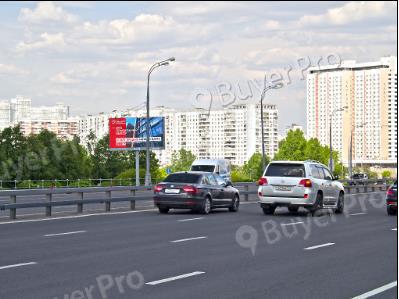 Рекламная конструкция Ленинский пр-т, четная сторона, 2-я оп., до Х с ул. Рузская (Фото)