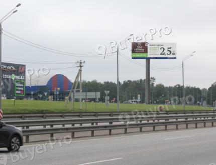 Рекламная конструкция Новорижское ш., 23.650 км. ( 6.465 км. от МКАД), справа (Фото)