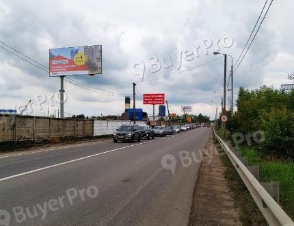 Рекламная конструкция г. Электроугли, ул. Железнодорожная (Носовихинское шоссе), 24 км + 150 м (лево) (Фото)