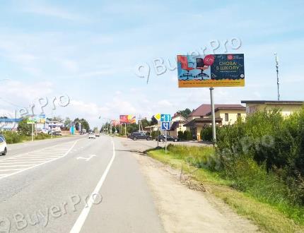 Рекламная конструкция Пятницкое шоссе, 42км + 250м, справа при движении в Москву (Брёхово) (Фото)