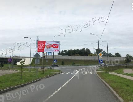 Рекламная конструкция г. Мытищи, Олимпийский проспект, въезд в город со стороны Ярославского шоссе, д.101 (Фото)