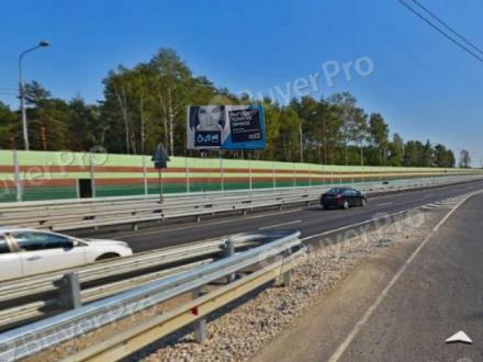 Рекламная конструкция г. Клин, Ленинградское шоссе, 92км + 700м, справа (Фото)