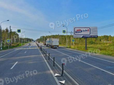 Рекламная конструкция г. Клин, Ленинградское шоссе, 95км + 800м, справа (Фото)