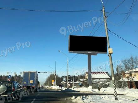 Рекламная конструкция Горьковское ш., 32км+270 лево (Фото)