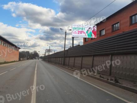 Рекламная конструкция г. Электроугли, ул. Железнодорожная (Носовихинское шоссе), 23 км + 250 м (право) (Фото)